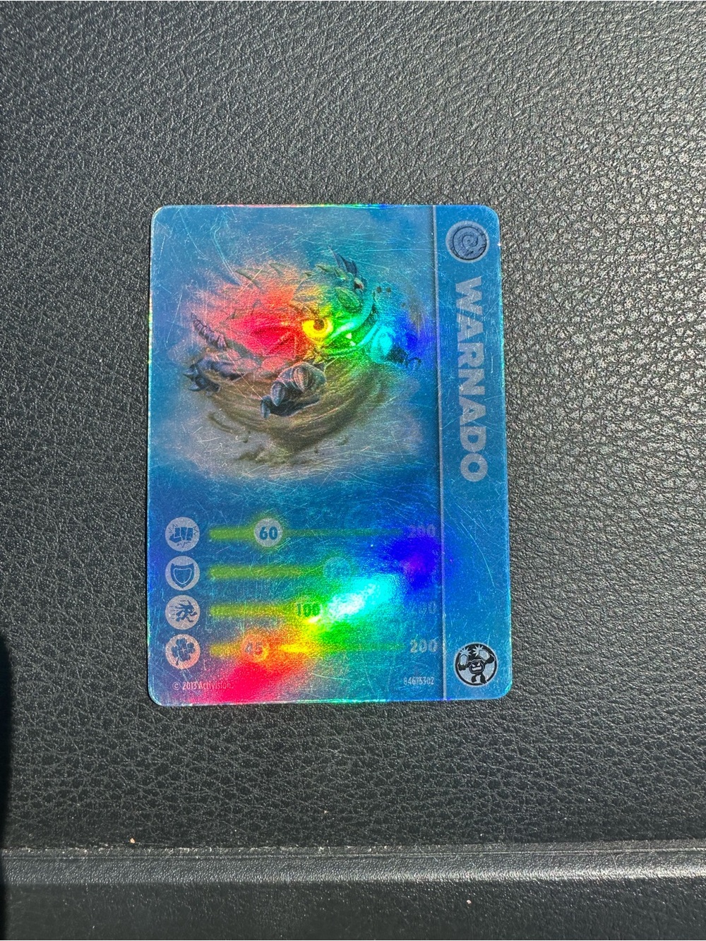 Warnado Holographic Game Card - Blue